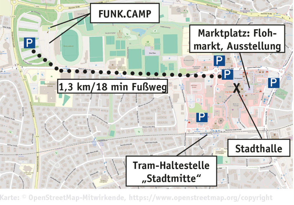 Karte Openstreet map